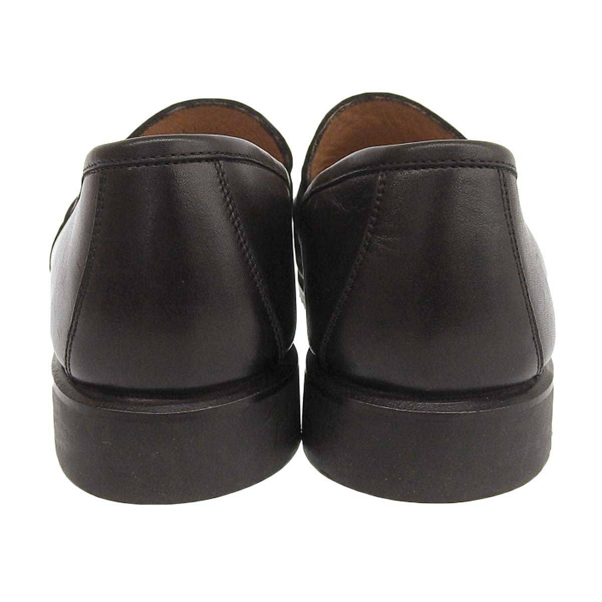 Hermes Leather Ex-Libris Loafers