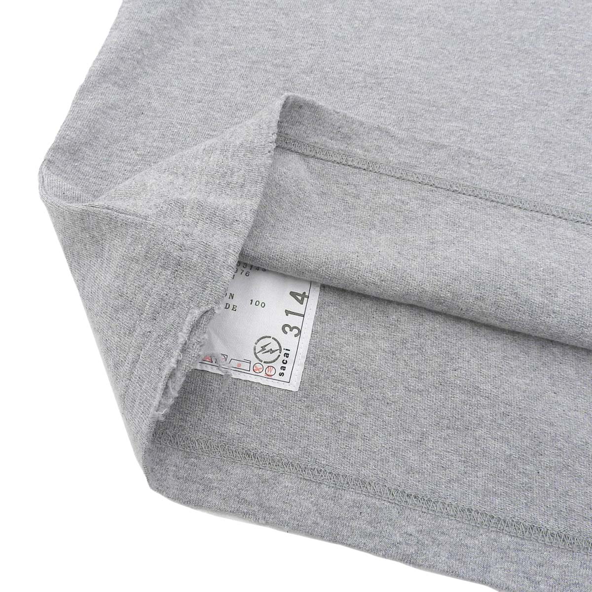 Sacai Fragment Design T-Shirt Gray