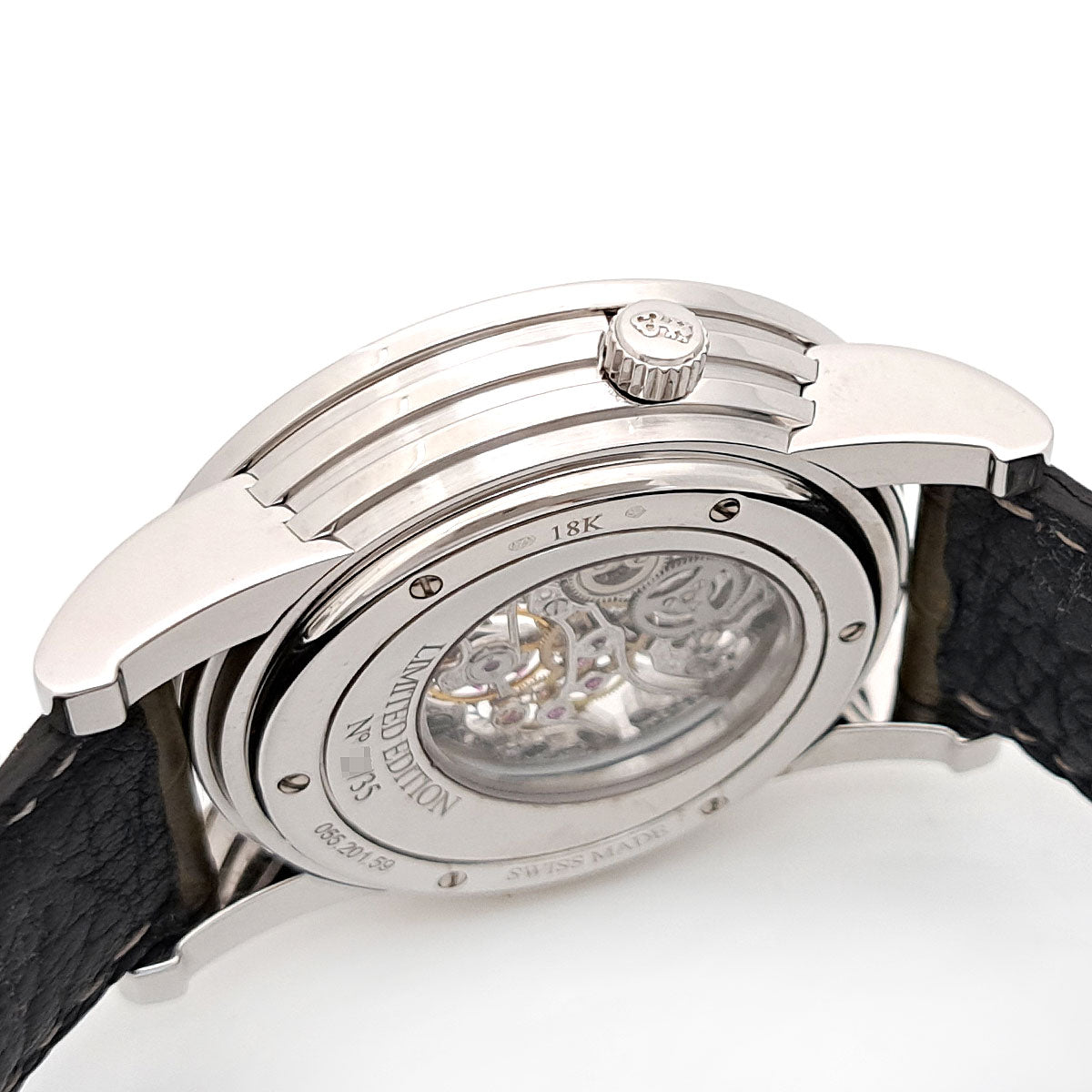 Corum White Gold Skeleton Manual Watch 18K