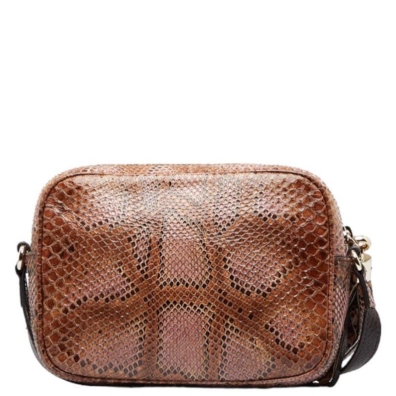 Soho Disco Ebossed Leather Crossbody Bag 308364