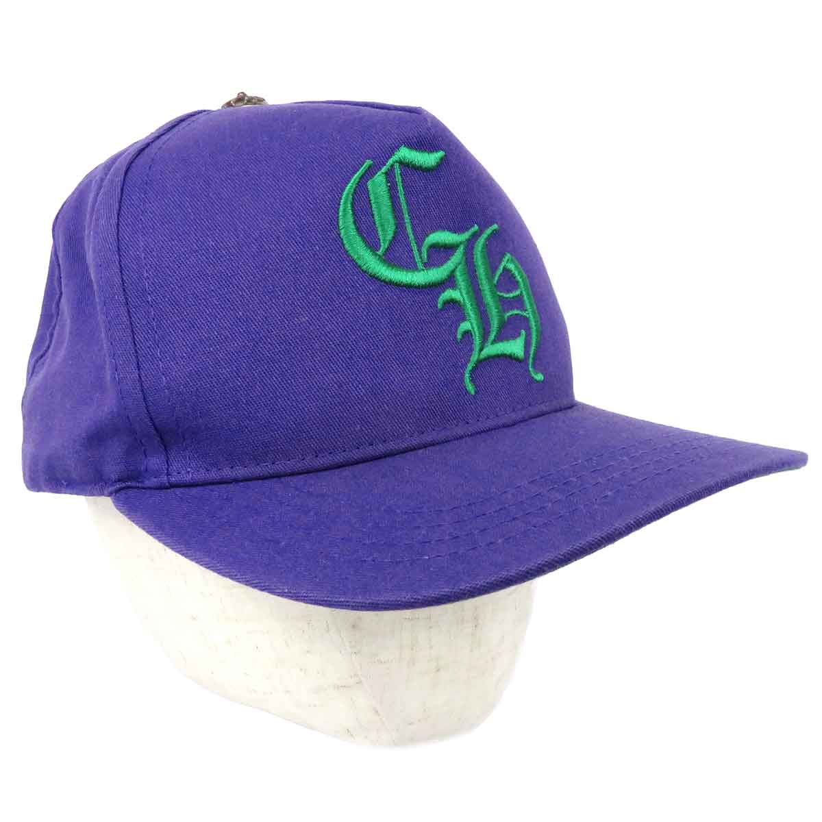 Chrome Hearts Embroidery Baseball Cap Purple Green