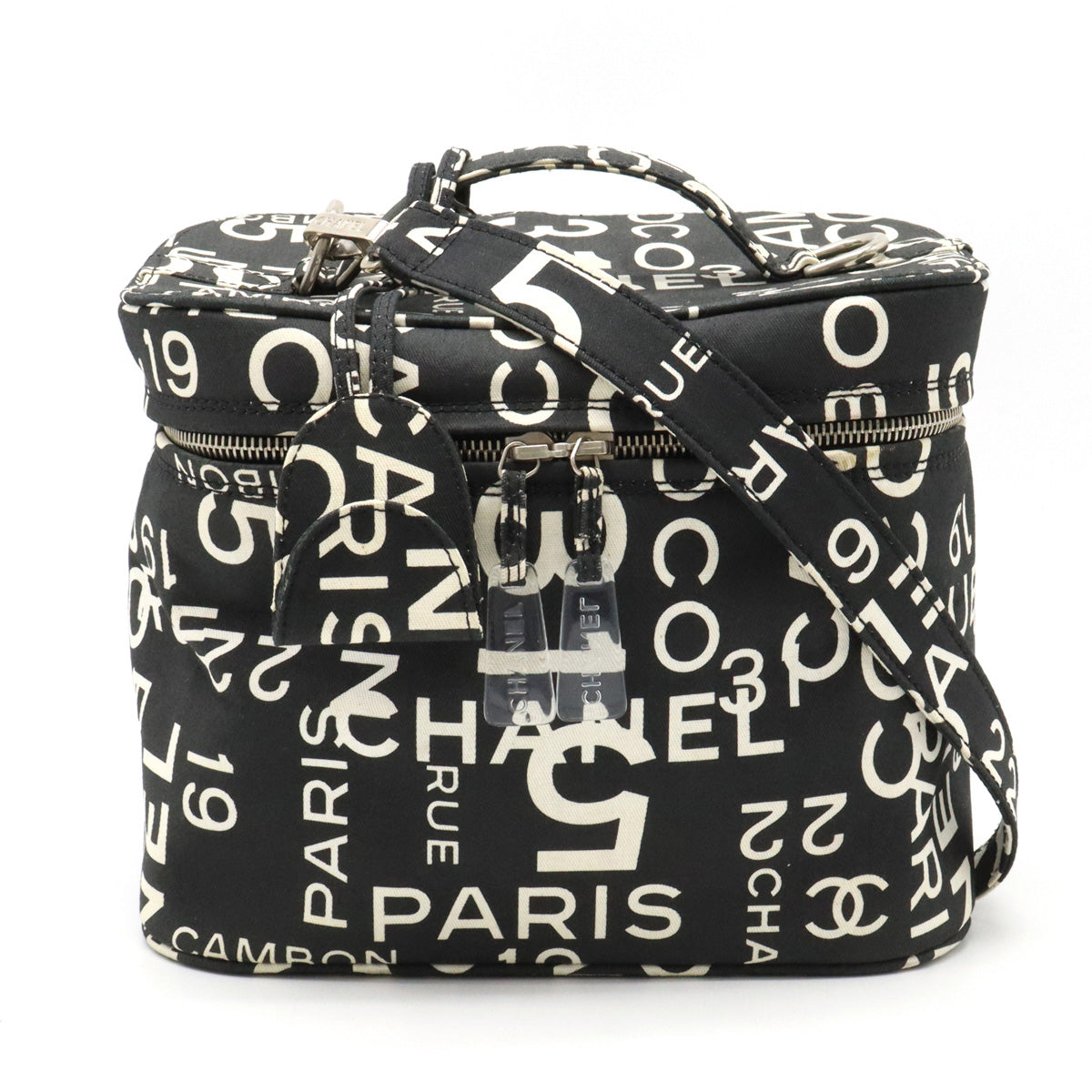 Chanel Canvas Vanity Handbag 2WAY