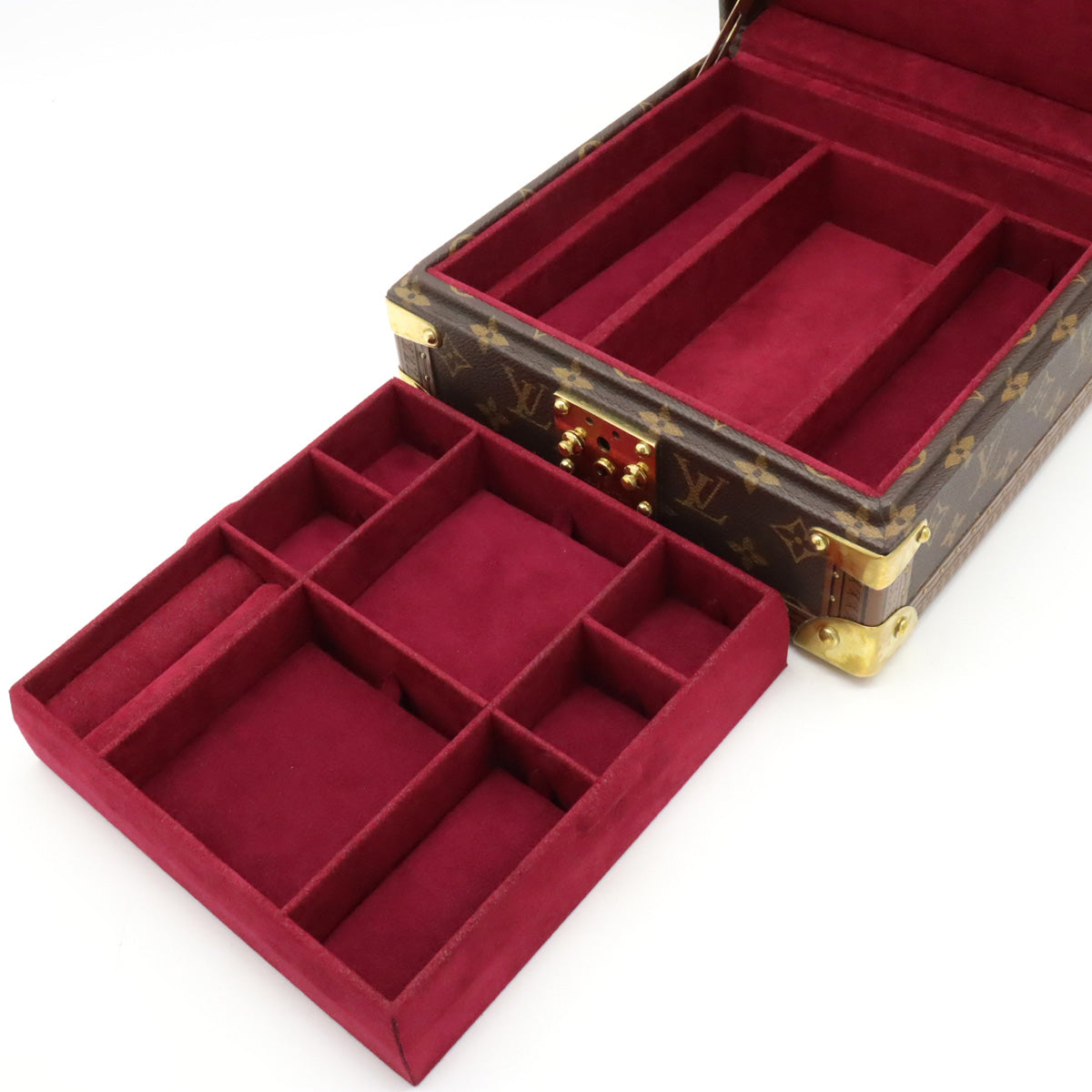 Louis Vuitton Monogram Jewelry Case M20040