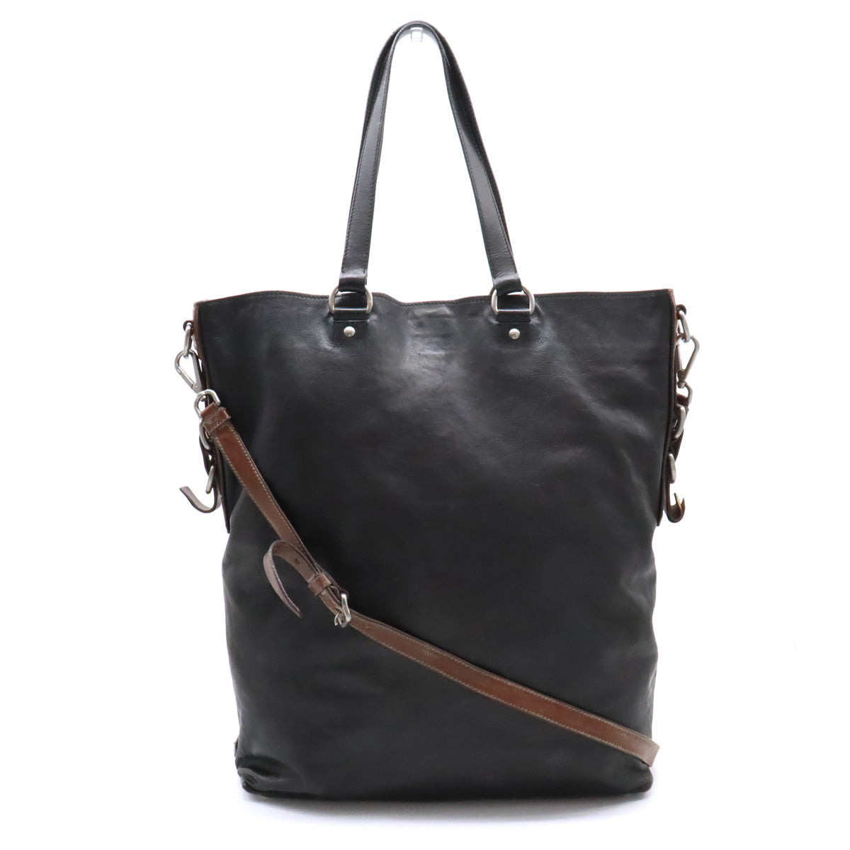 Prada Leather Tote Bag VA0752