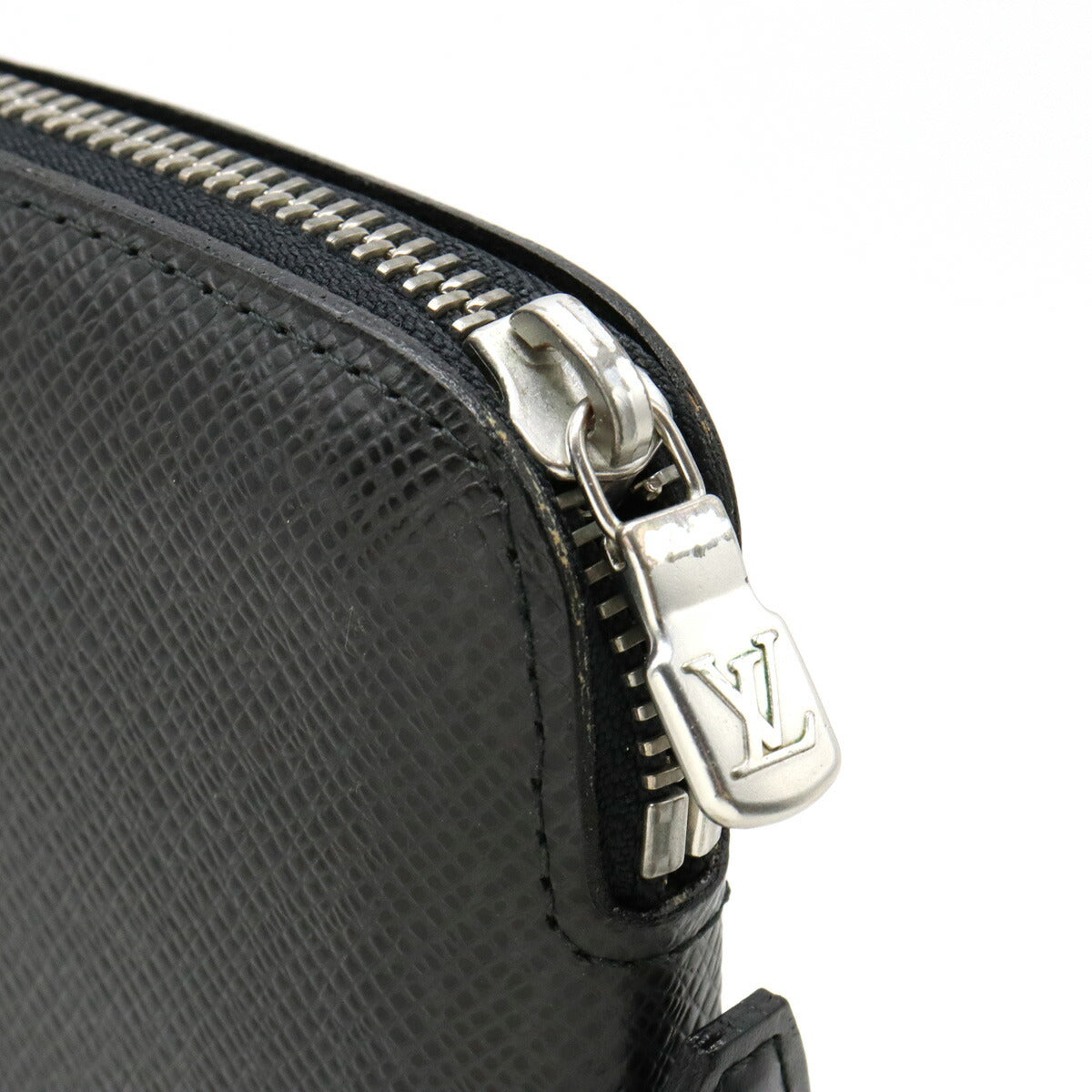 Louis Vuitton Taiga Leather Travel Case Black