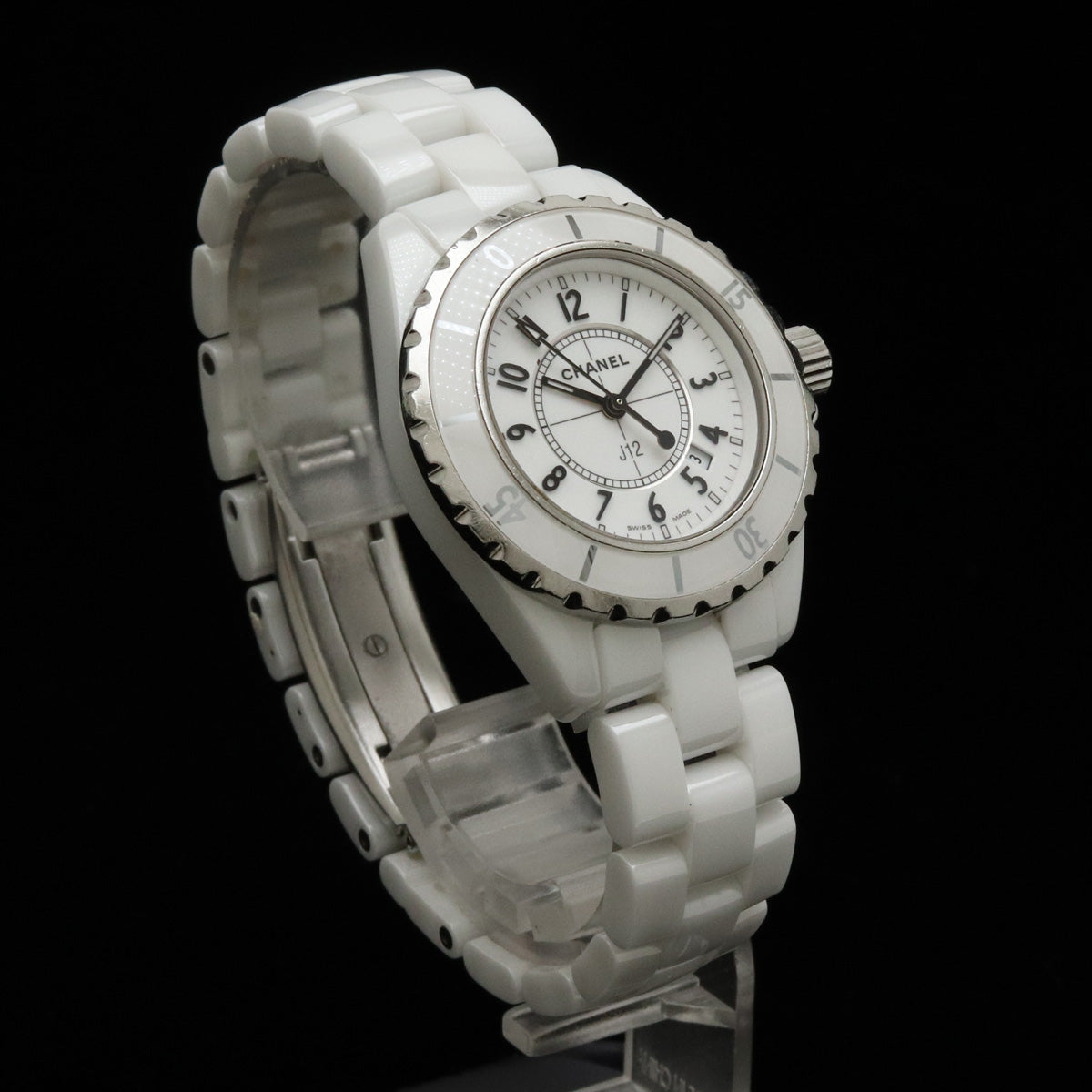 Chanel J12 White Ceramic Quartz Watch H0968