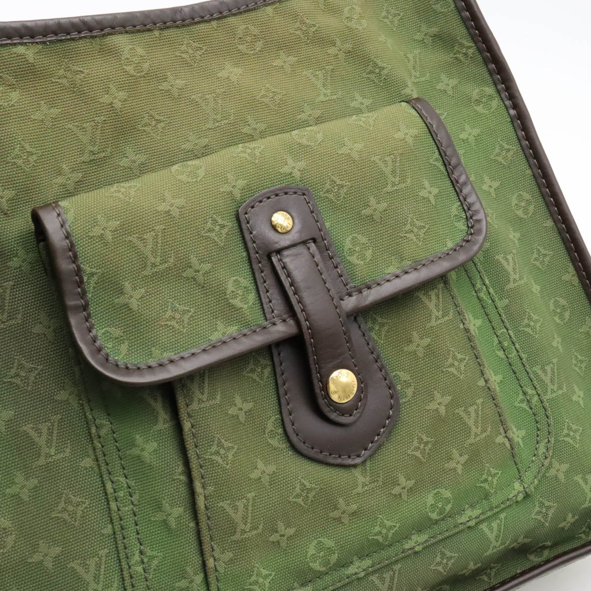 Louis Vuitton Monogram Mini Canvas/Leather Shoulder Bag M92322 in Very Good Condition