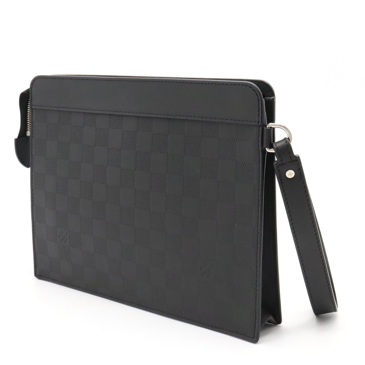 Louis Vuitton Damier Infini Pouch Clutch Black