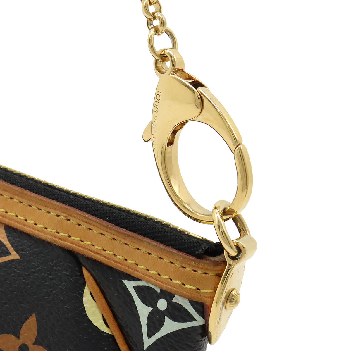 Louis Vuitton Monogram Multicolor Pochette Milla MM M60097 in Very Good Condition