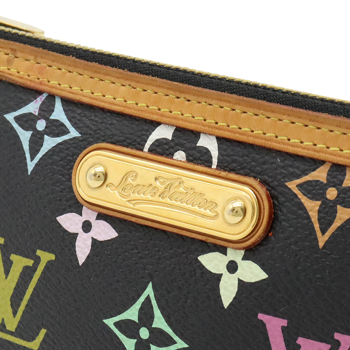 Louis Vuitton Monogram Multicolor Pochette Milla MM M60097 in Very Good Condition