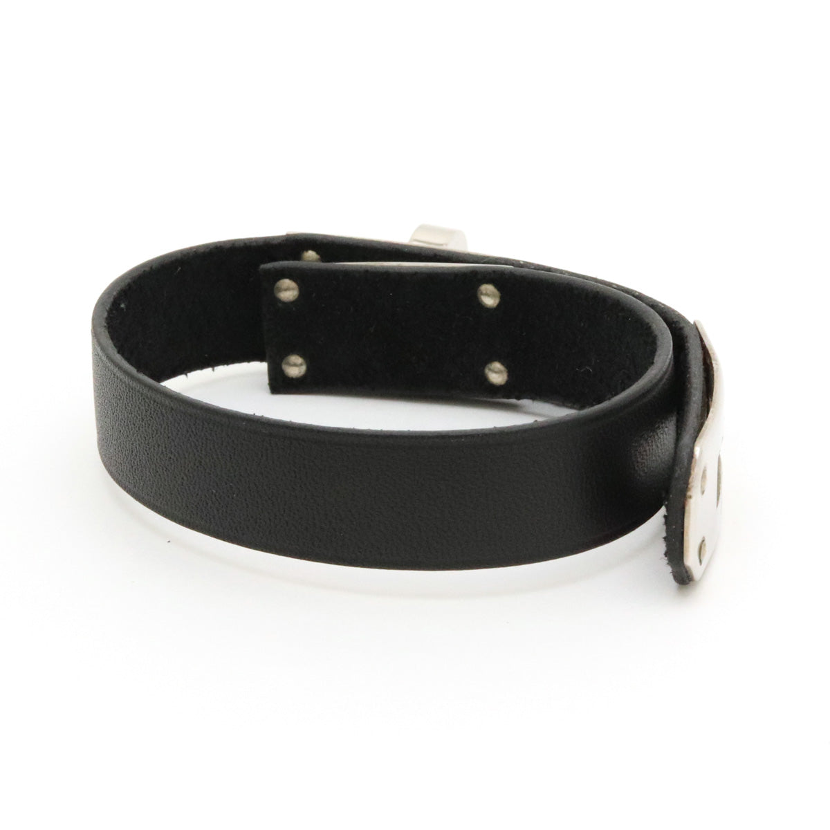 Hermes Kelly Leather Metal Bracelet in Great Condition