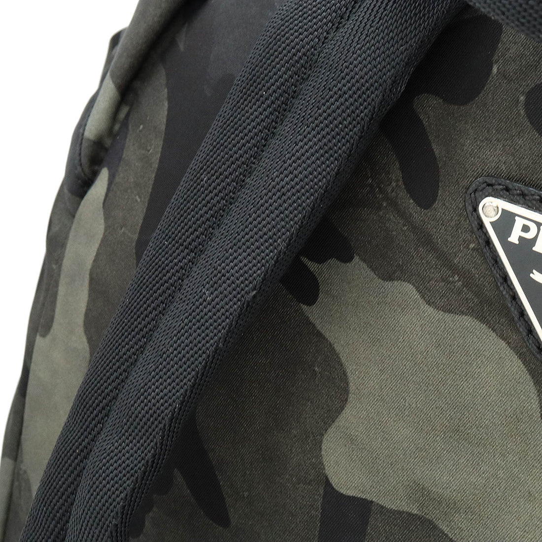 Prada Nylon Backpack Camouflage V135