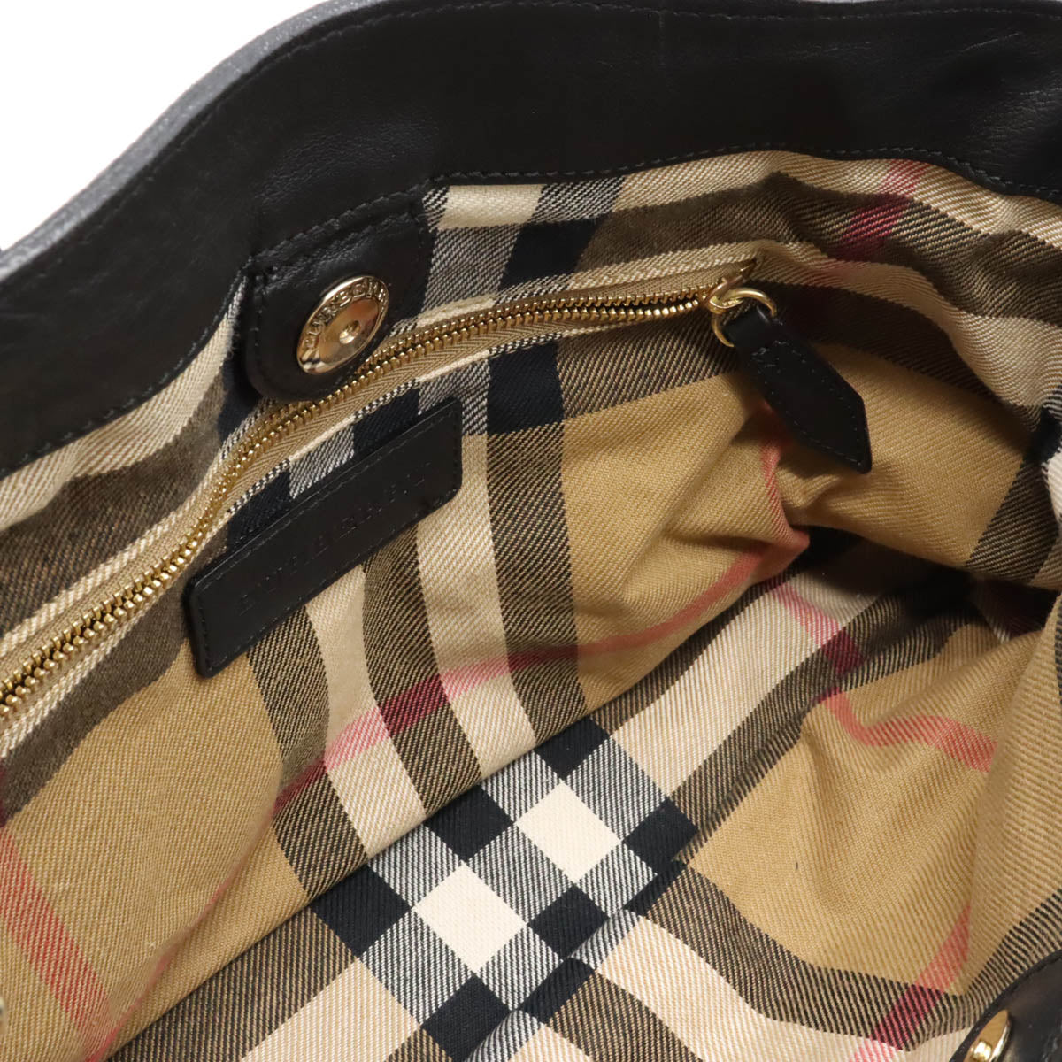 Burberry Medium Banner Check Handbag 2WAY