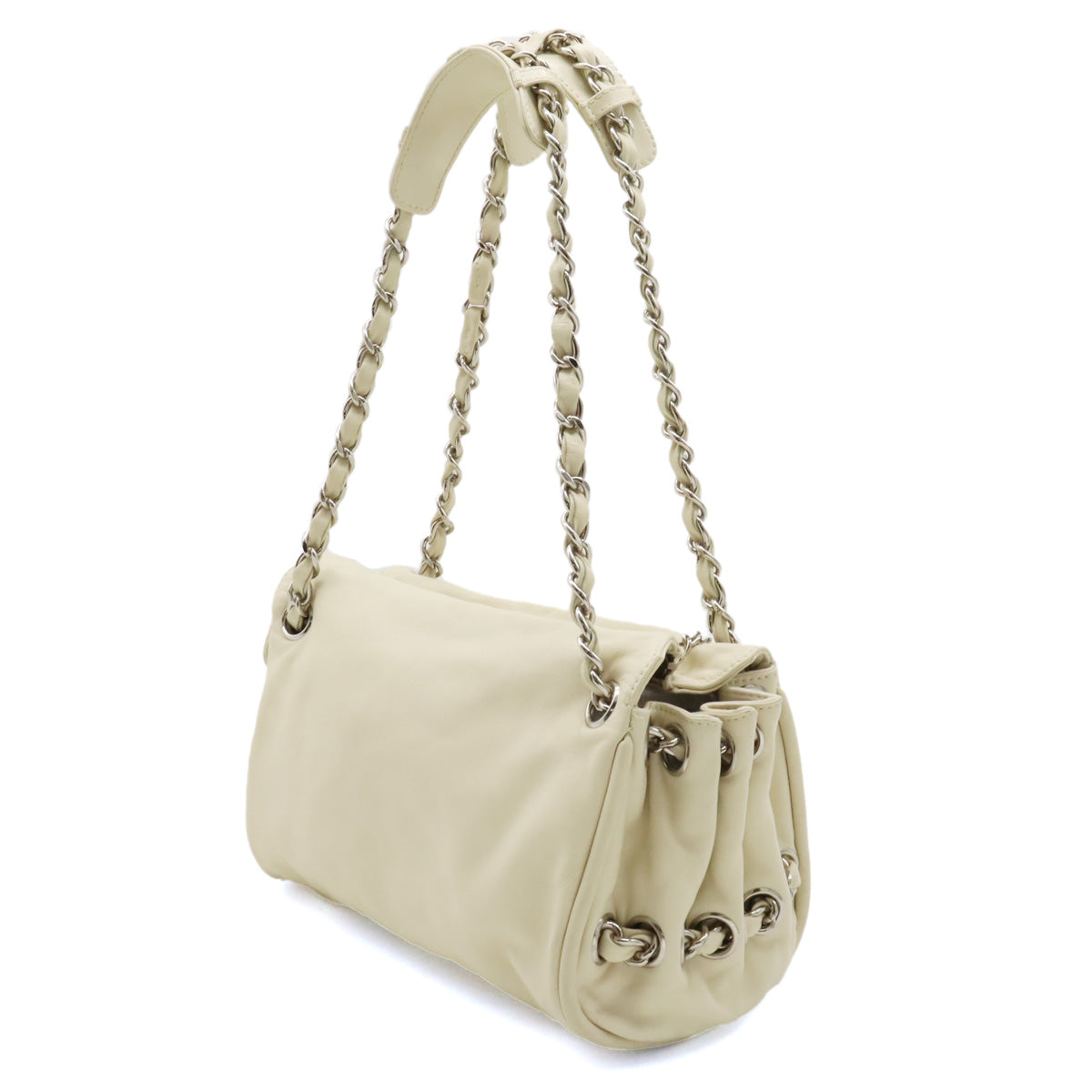 Chanel Lambskin Coco Mark Shoulder Tote Bag