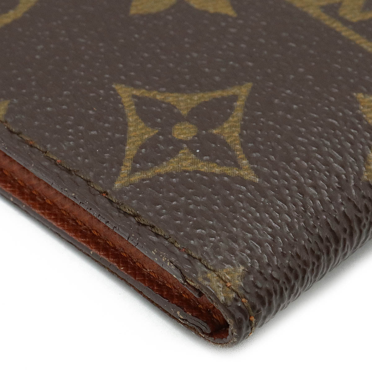 Louis Vuitton Monogram Bifold Wallet M60883 in Great Condition