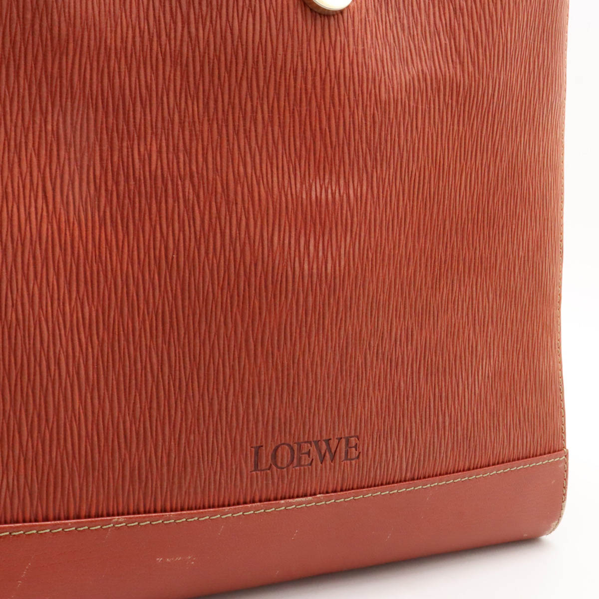 Loewe Nubuck Leather Velazquez Shoulder Bag