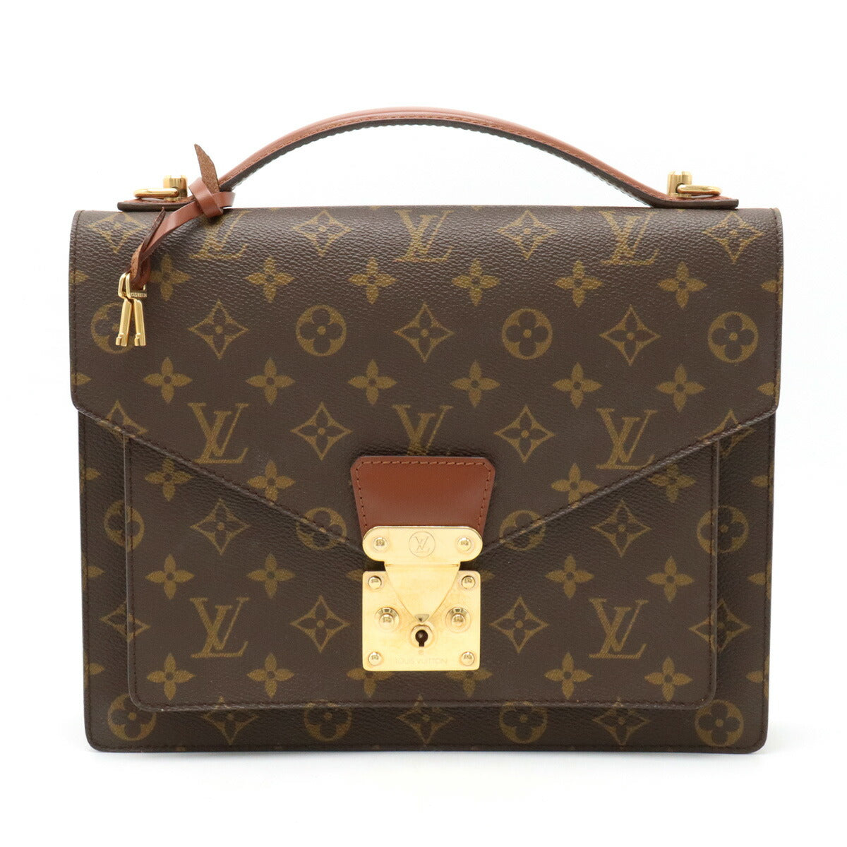 Louis Vuitton Monogram Monceau 28 Handbag M51185