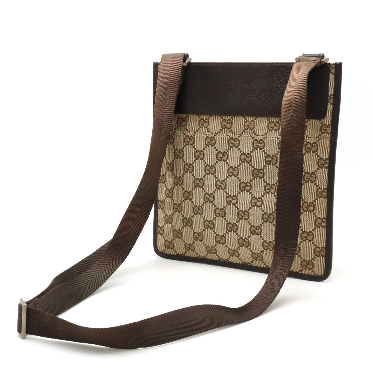 Gucci GG Canvas Leather Shoulder Bag 27639