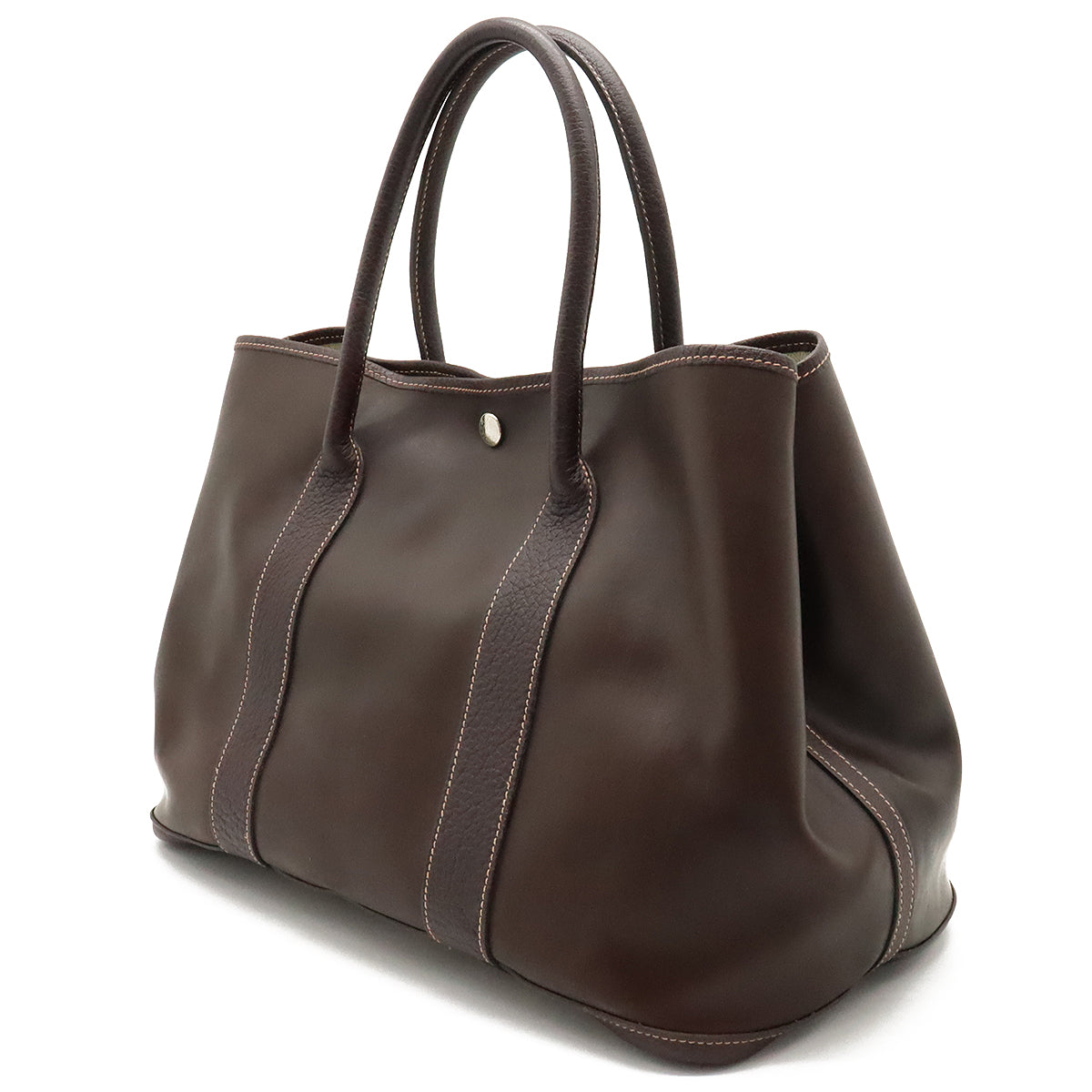 Hermes Garden Party PM Tote Bag Brown