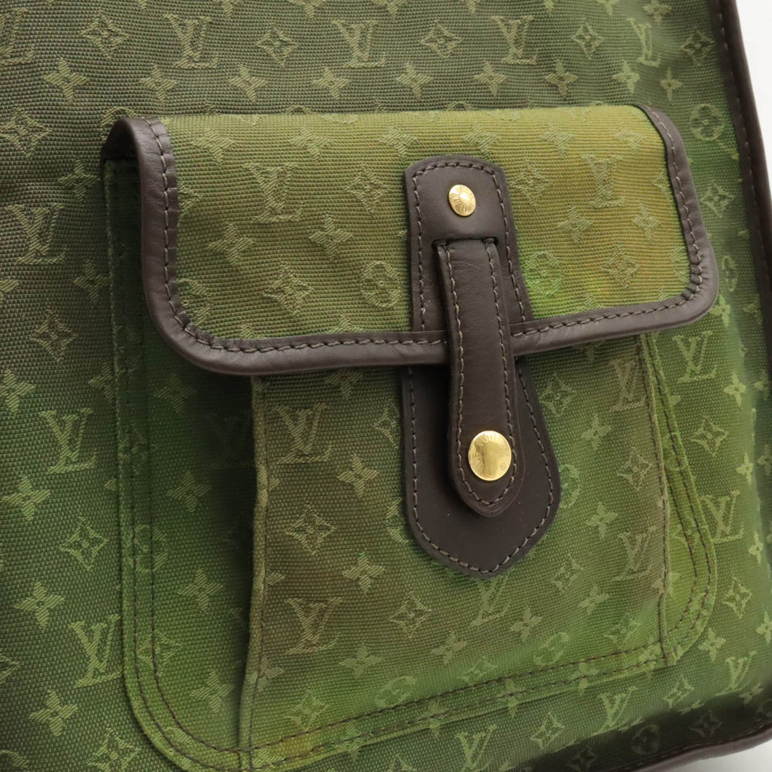 Louis Vuitton Monogram Mini Canvas Leather Shoulder Bag