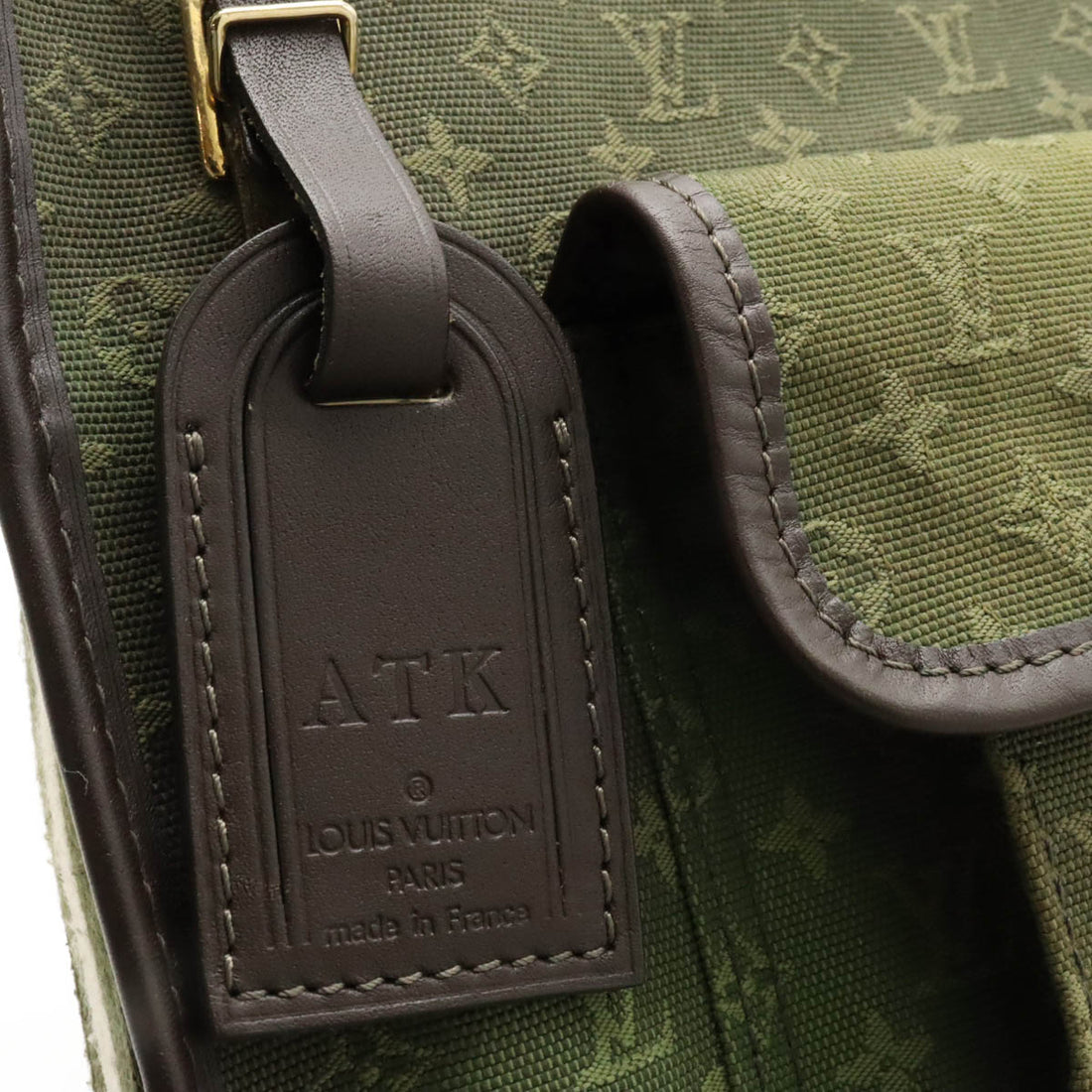 Louis Vuitton Monogram Mini Canvas Leather Shoulder Bag