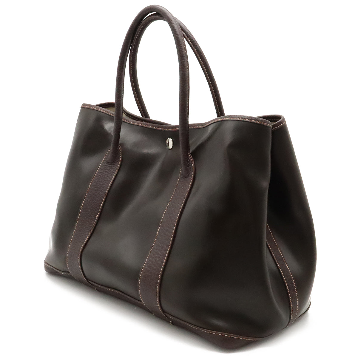 Hermes Garden Party PM Tote Bag Brown