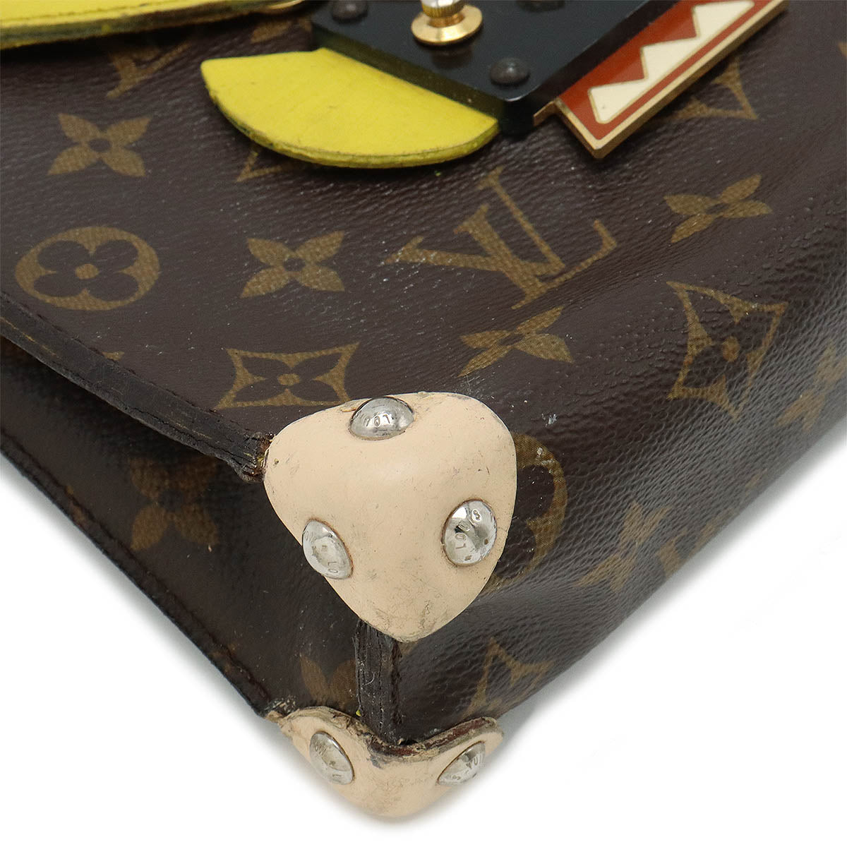 Louis Vuitton Monogram Pochette Mask PM Shoulder Bag M50127 in Good Condition