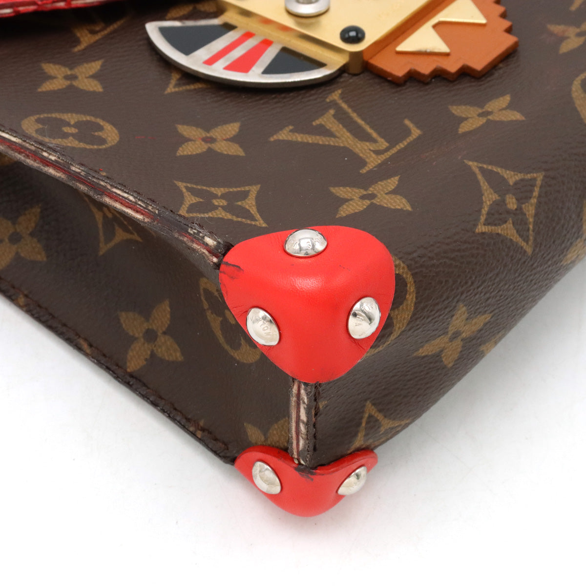 Louis Vuitton Monogram Pochette Mask PM Shoulder Bag