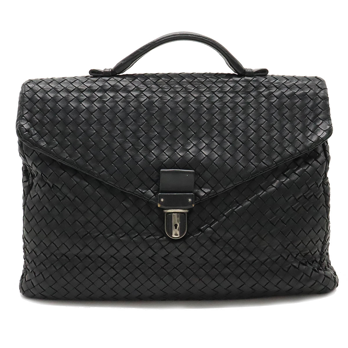 Bottega Veneta Intrecciato Leather Briefcase