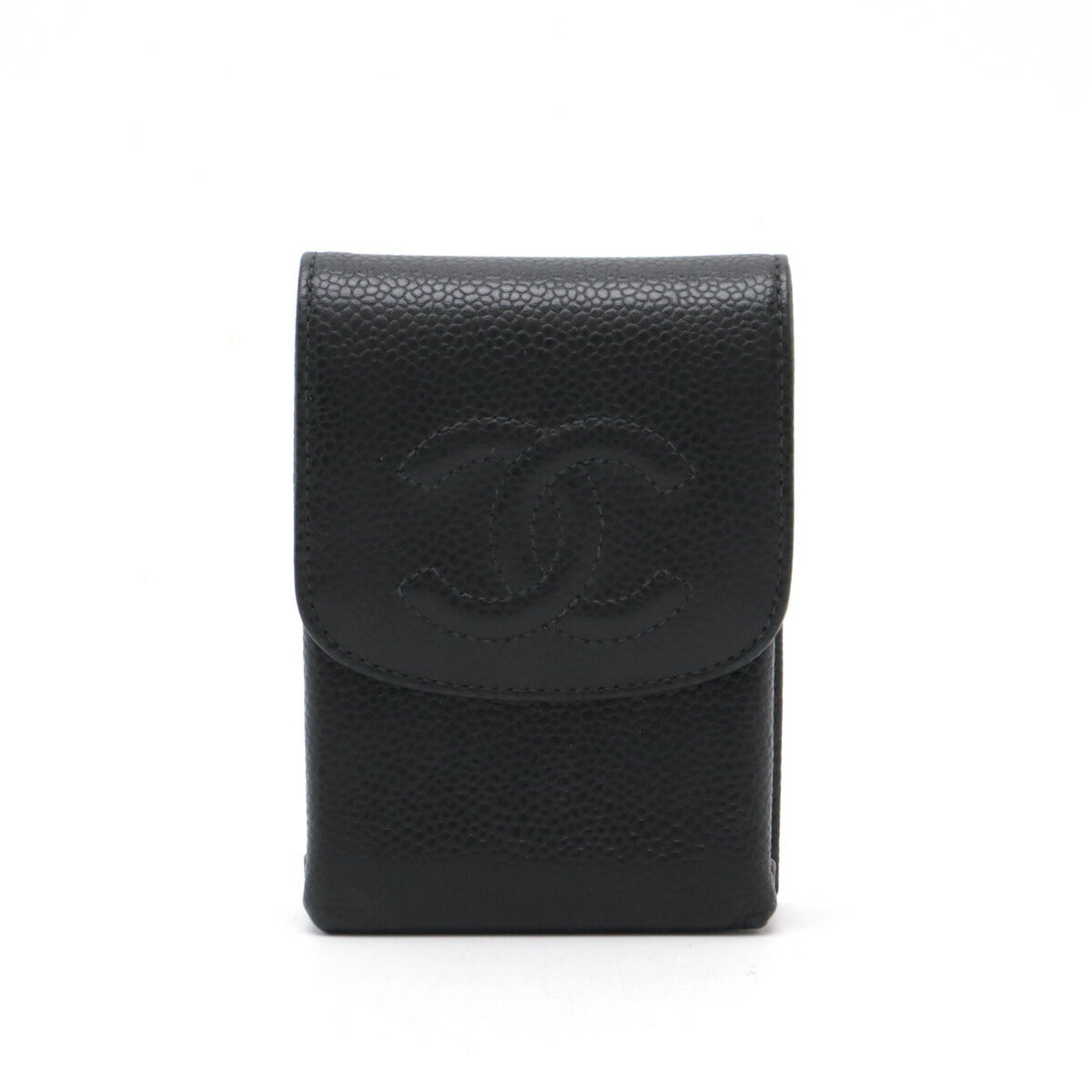 Chanel Caviar Skin Coco Mark iQOS Case A13511