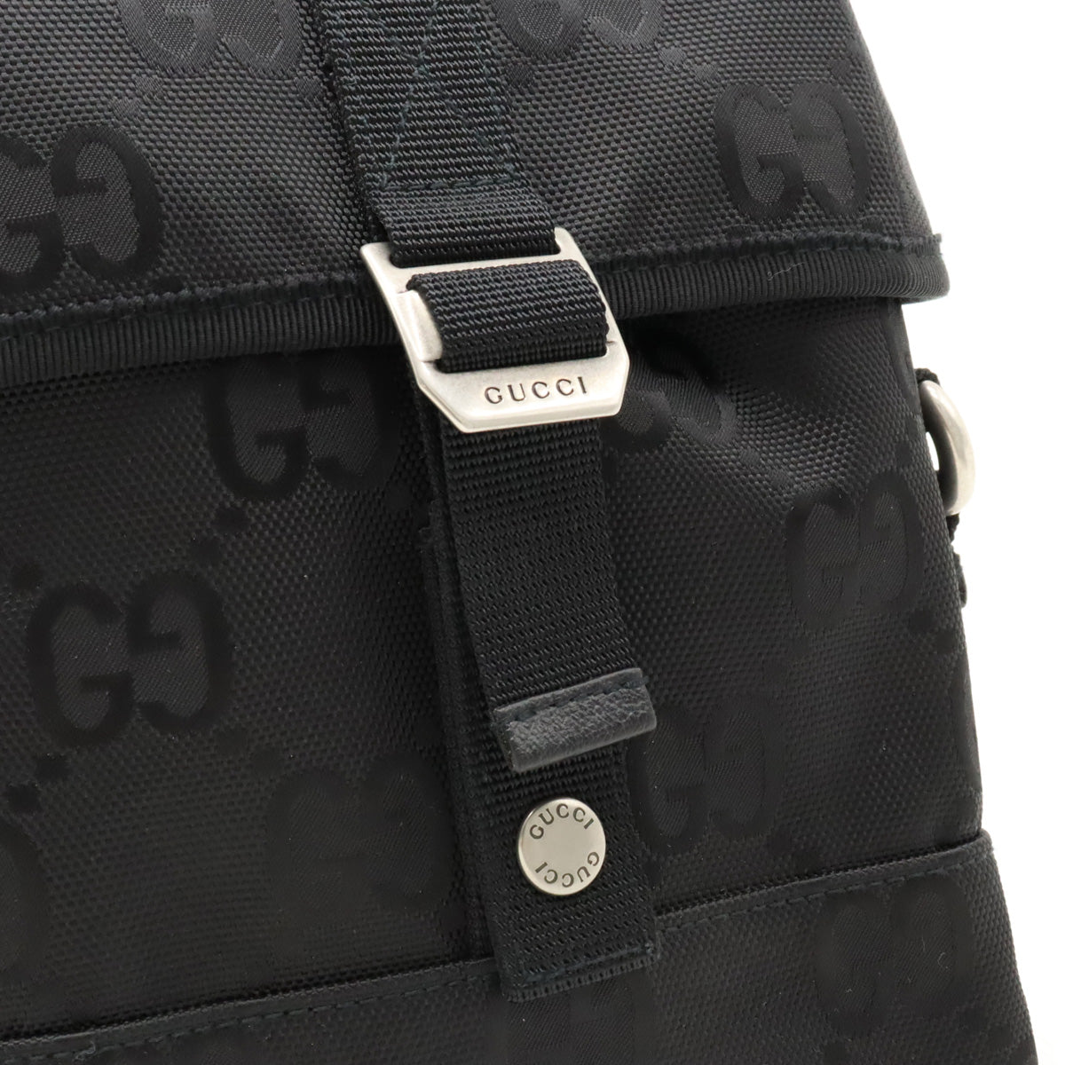 Gucci Off The Grid Nylon Canvas Messenger Bag