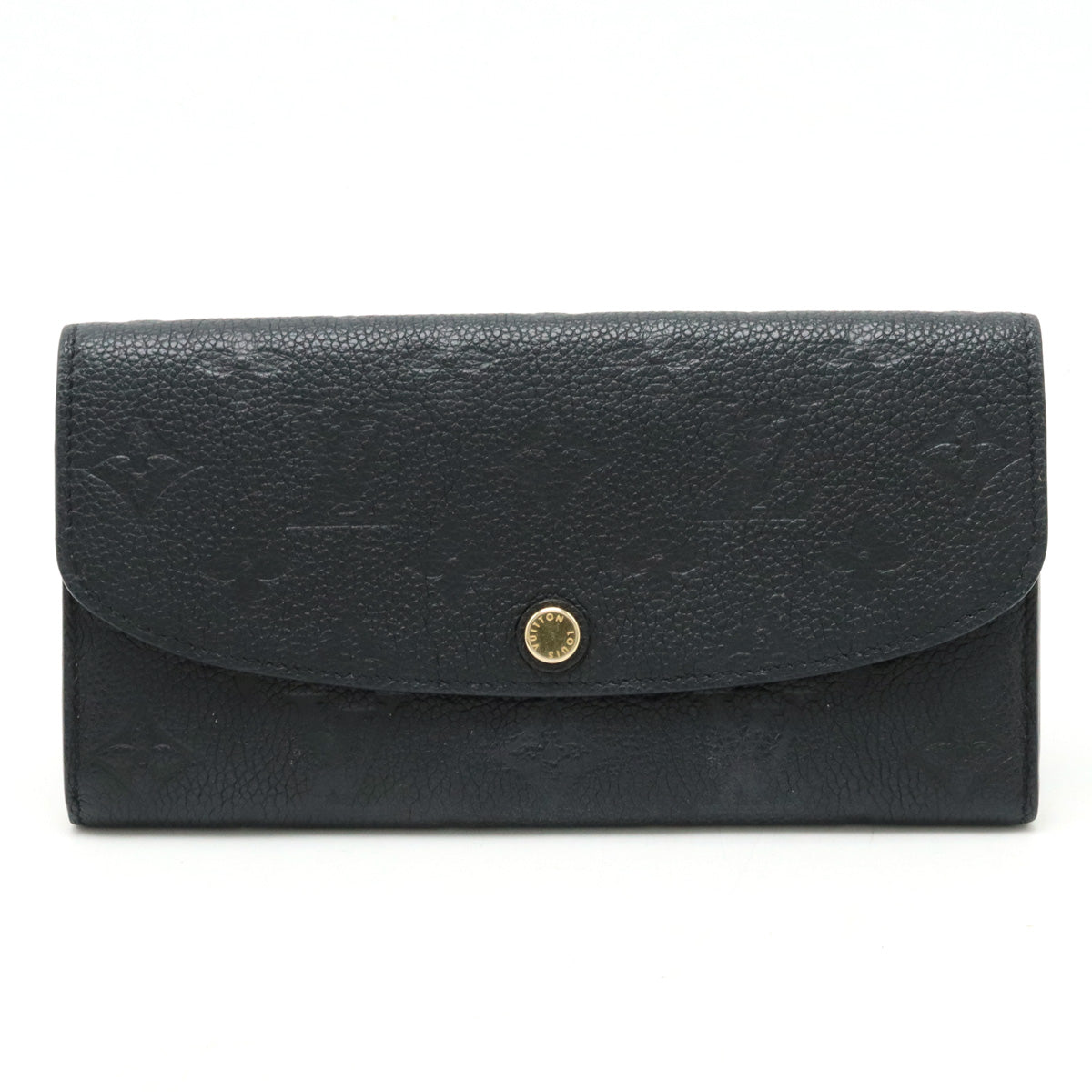 Louis Vuitton Monogram Empreinte Emily Wallet Black