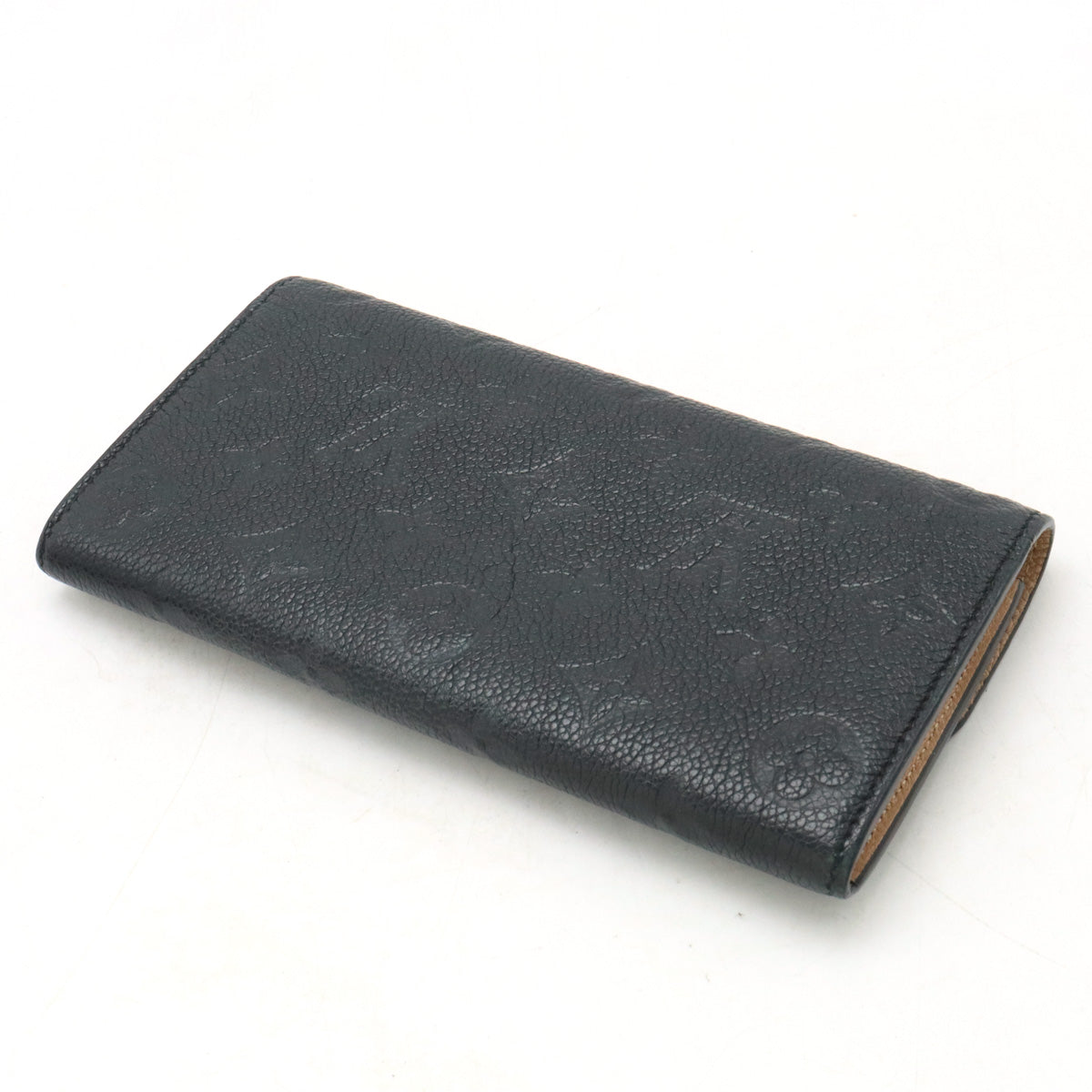 Louis Vuitton Monogram Empreinte Emily Wallet Black