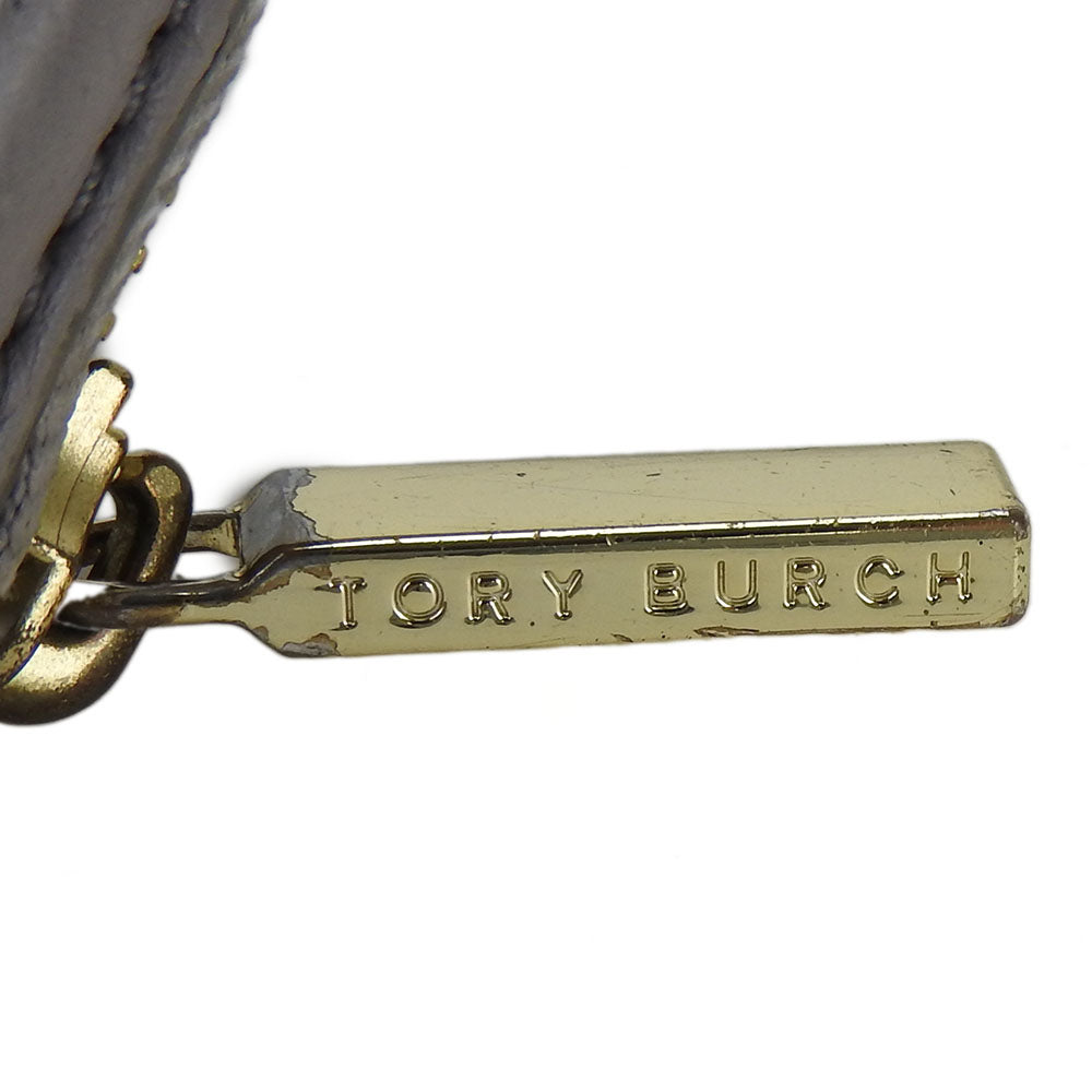 Tory Burch Leather Zip Around Wallet