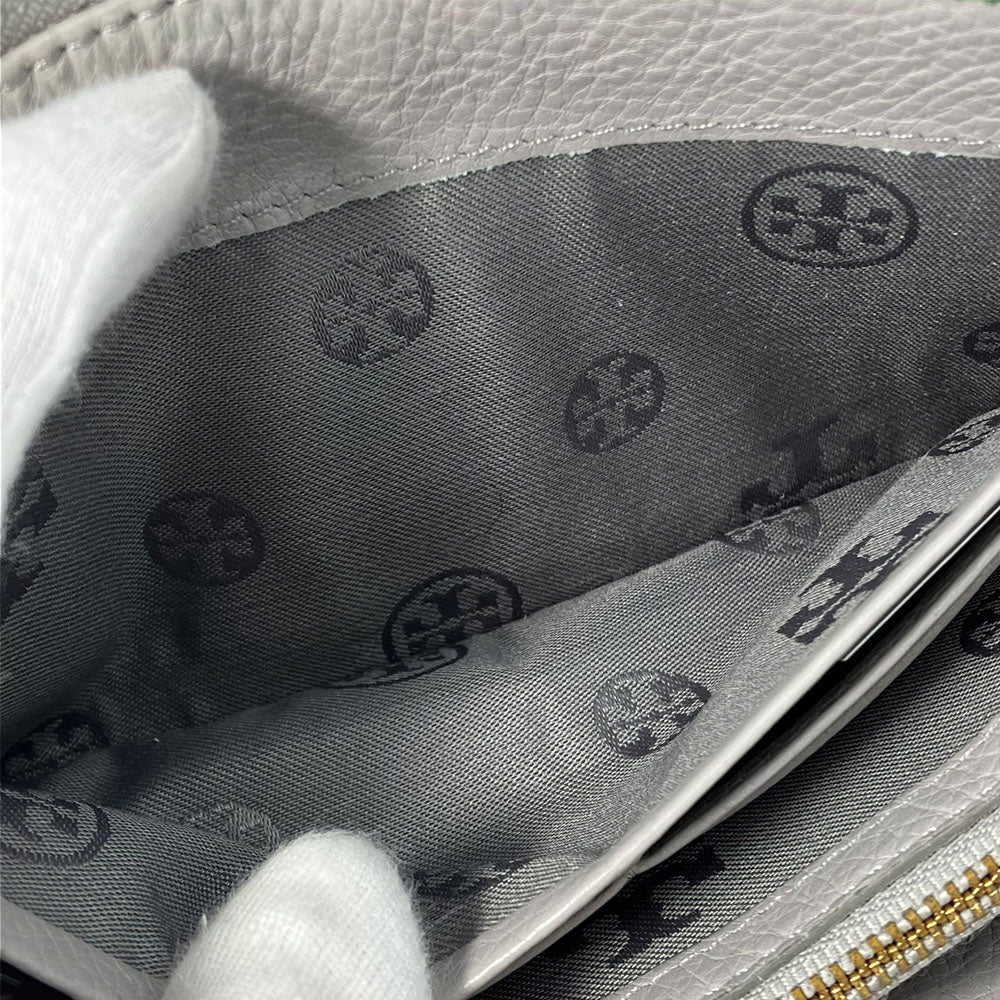 Tory Burch Leather Zip Around Wallet