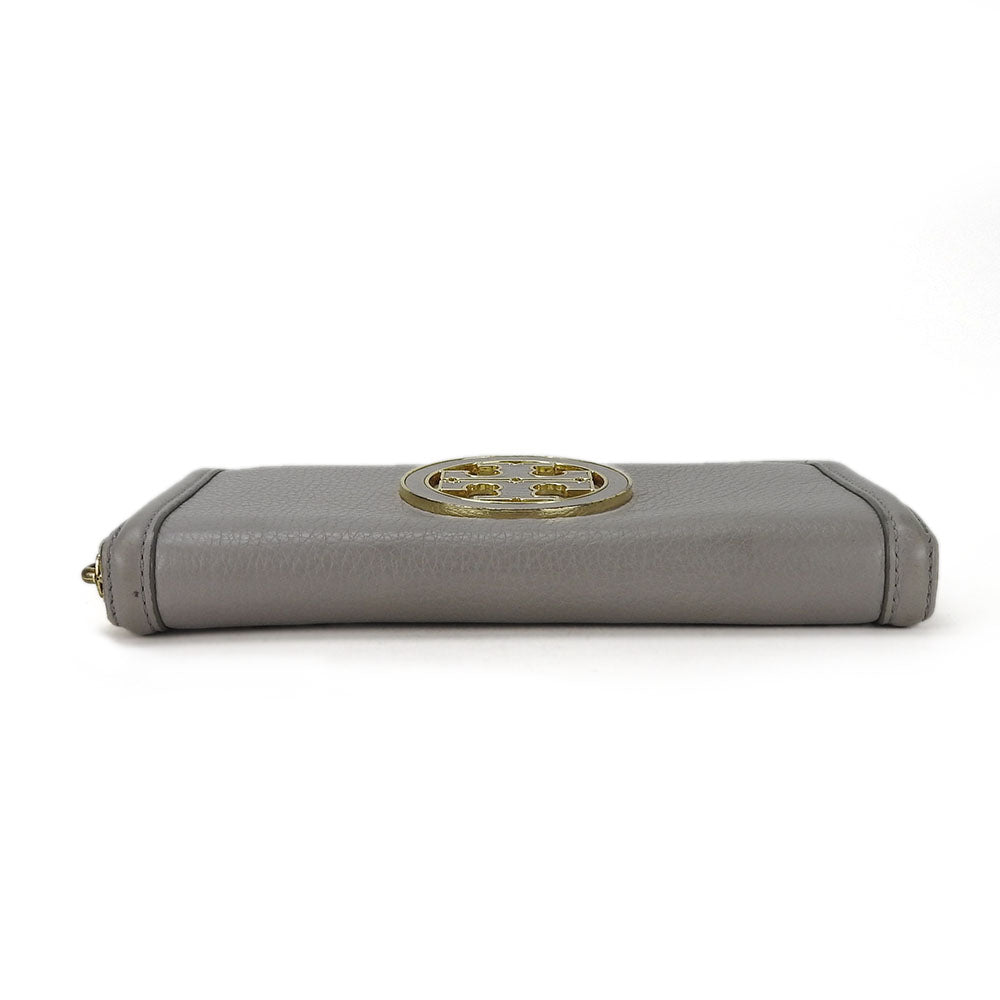 Tory Burch Leather Zip Around Wallet