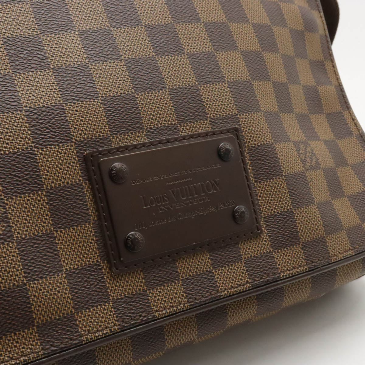 Louis Vuitton Damier Brooklyn MM Shoulder Bag N51211