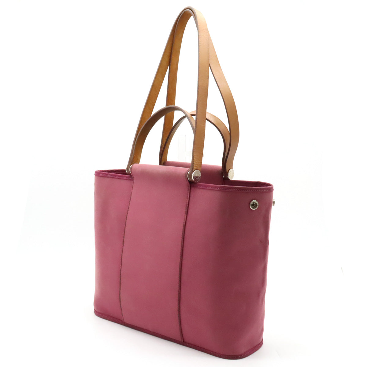 Hermes Cabas PM 2WAY Handbag Pink