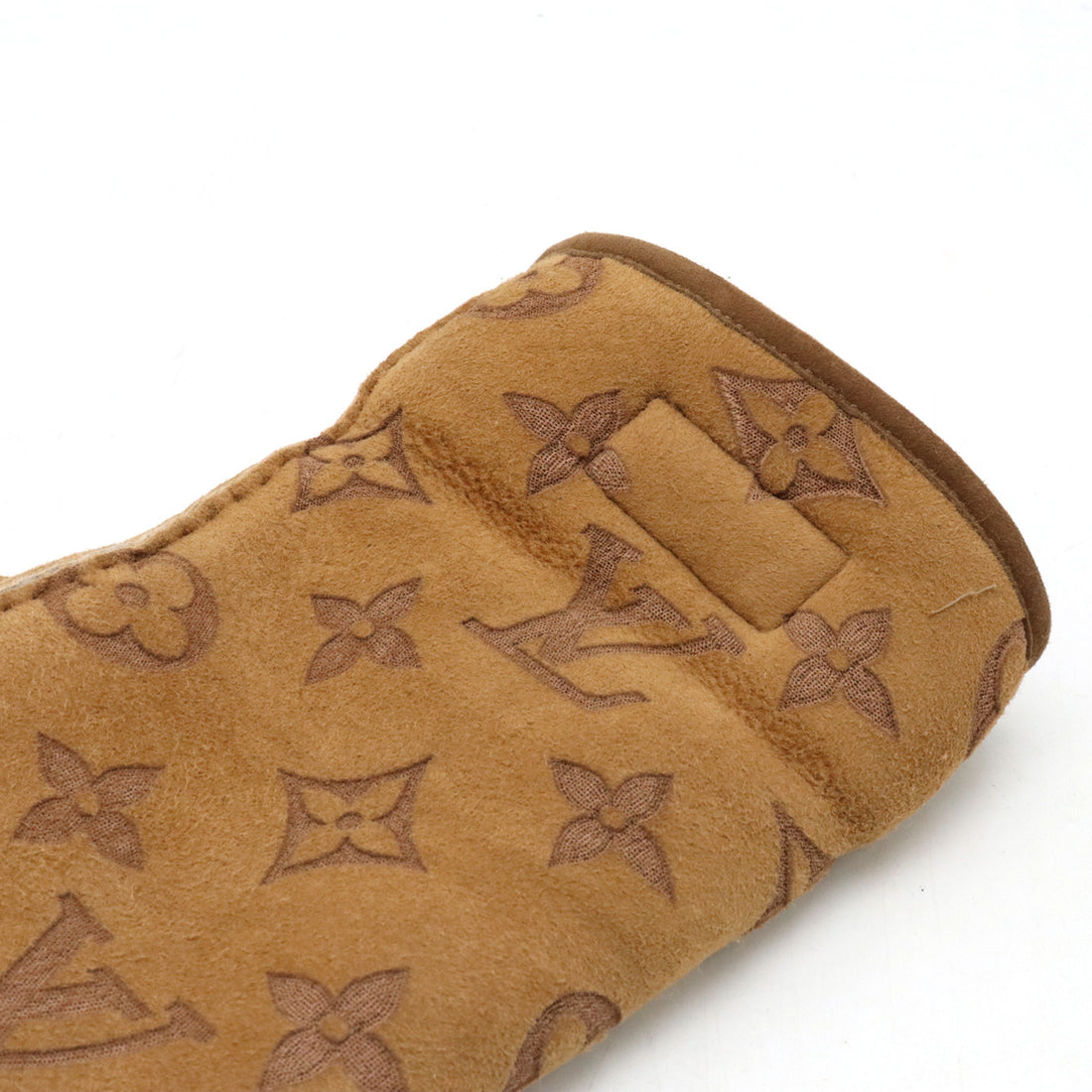 Louis Vuitton Monogram Shearling Gloves M76578