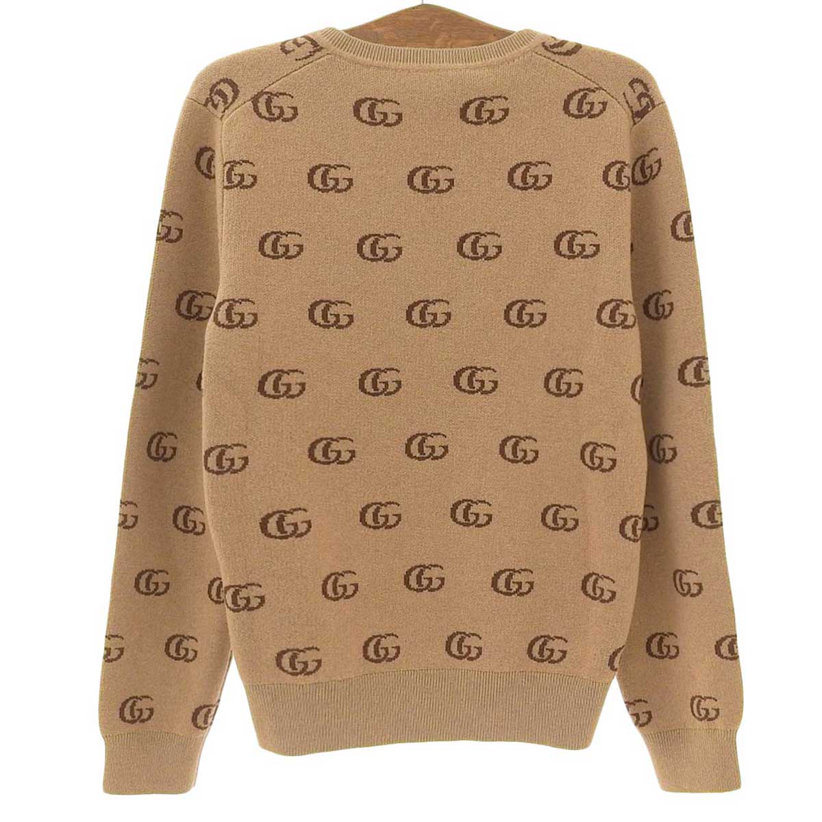 Gucci V-Neck Long Sleeve Knit Sweater 655104