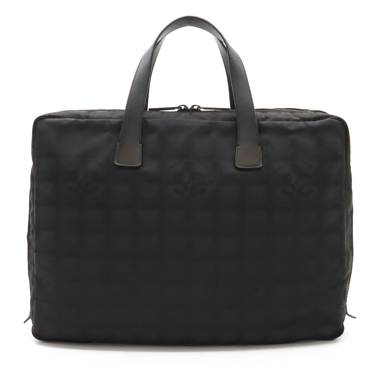 Chanel Nylon Jacquard Business Briefcase A15974