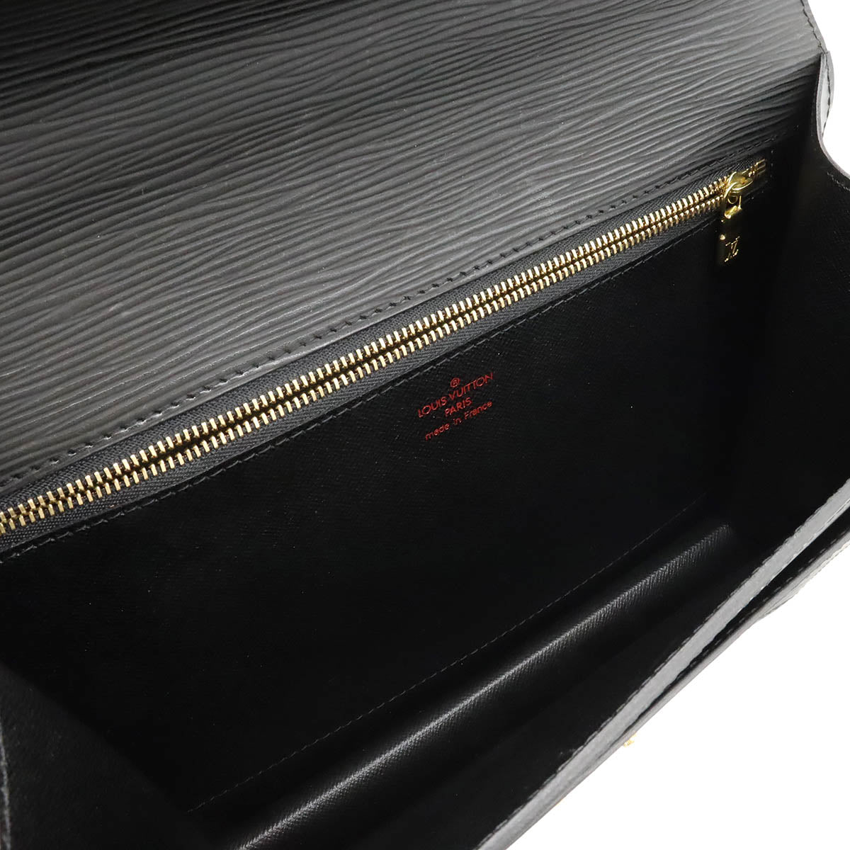 Louis Vuitton Epi Monceau 2WAY Handbag Black