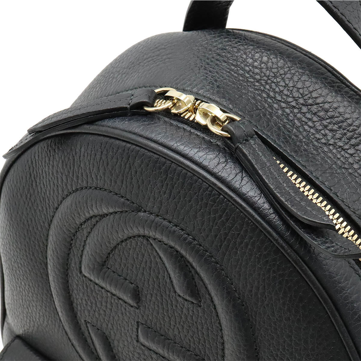 Gucci Soho Leather Backpack Black