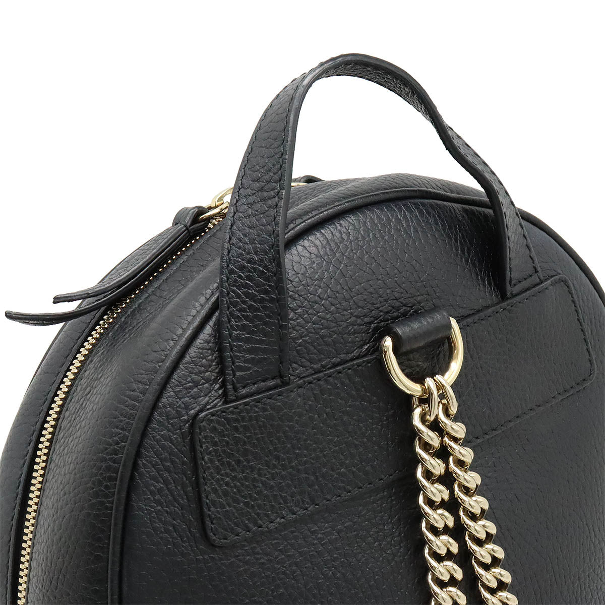 Gucci Soho Leather Backpack Black