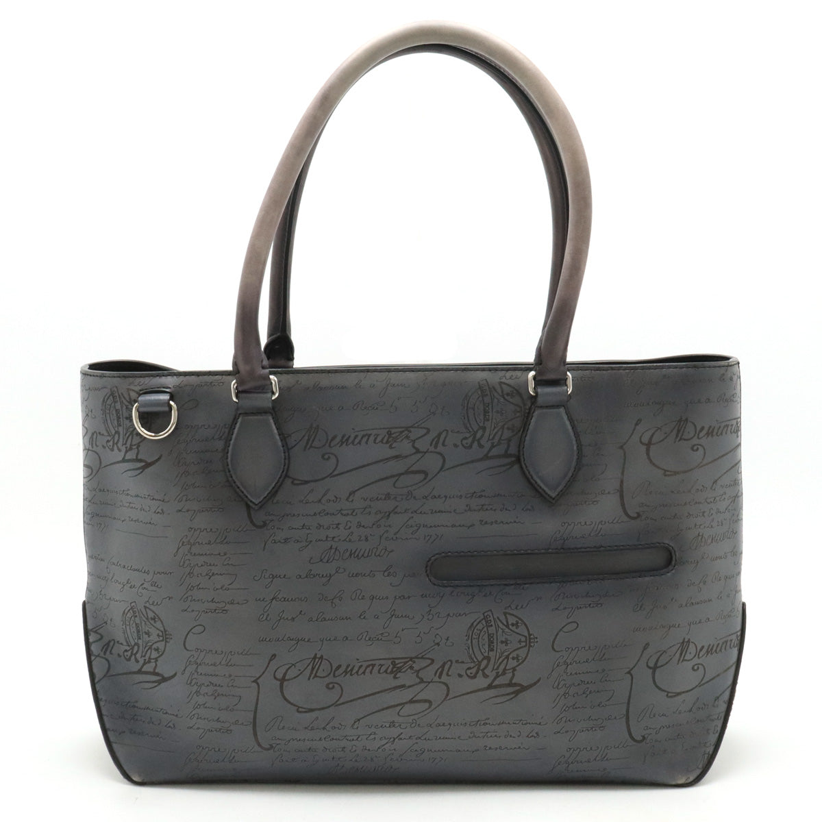 Berluti Venetian Leather Toujours Calligraphy Tote Bag