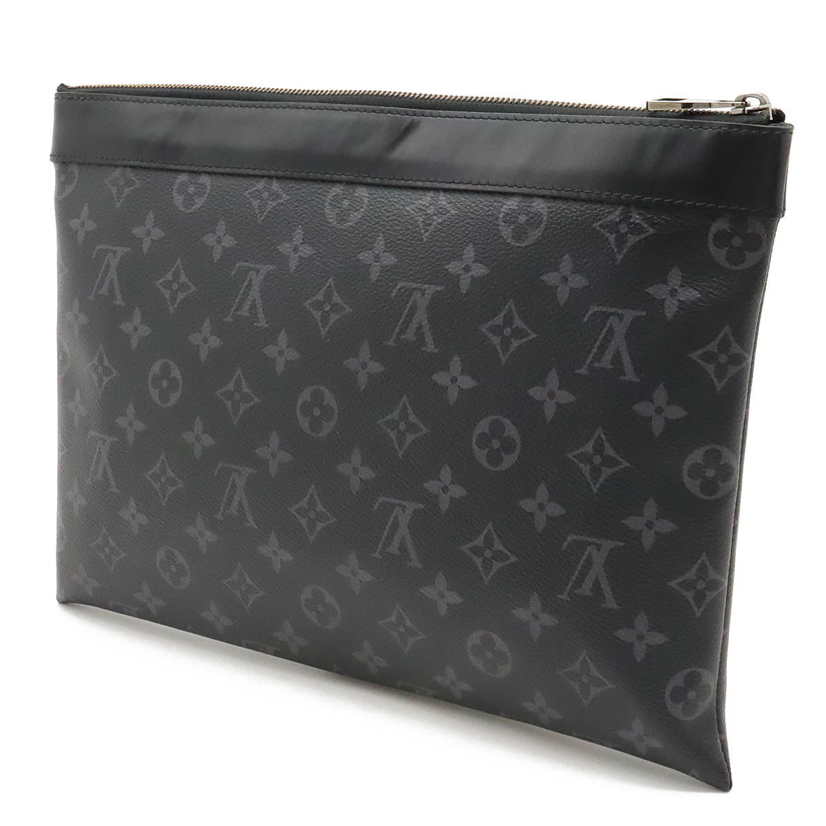 Louis Vuitton Monogram Eclipse Pochette Discovery Clutch M62291