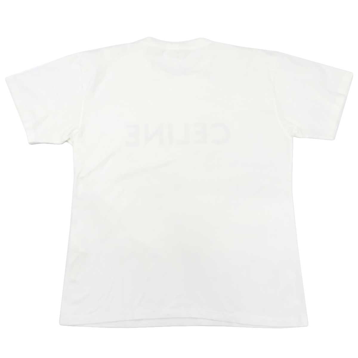 Celine Logo Print Cotton T-Shirt