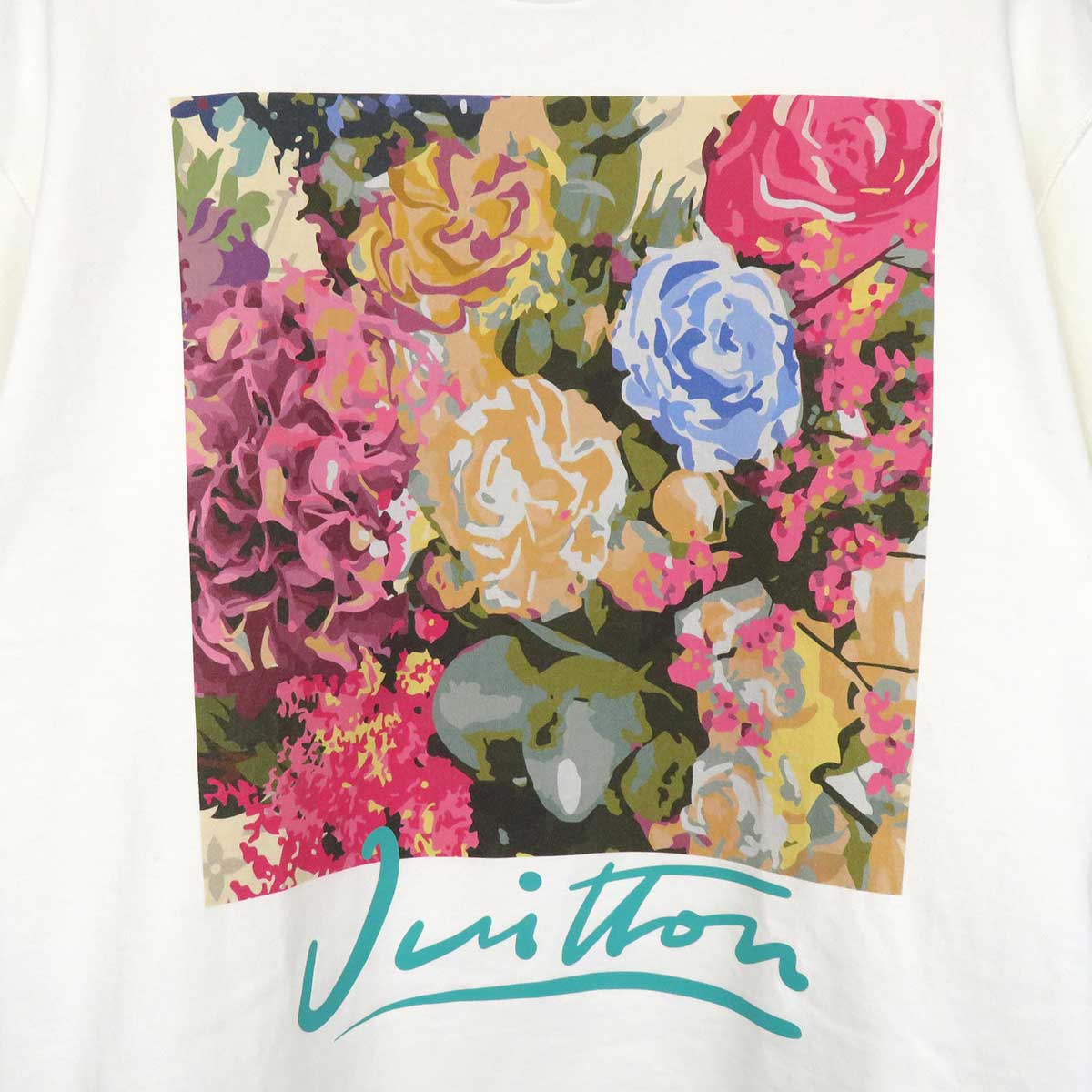 Louis Vuitton Flower Print T-Shirt 1AAGWP