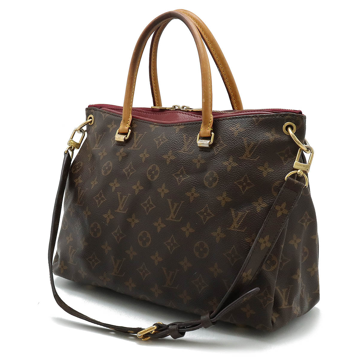 Louis Vuitton Monogram Pallas Handbag Tote M40906