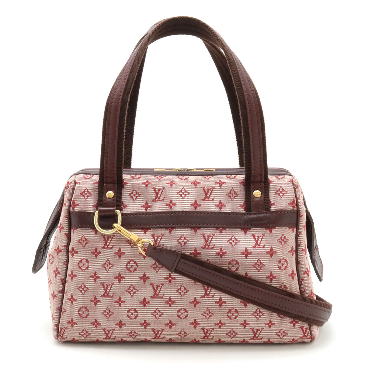 Louis Vuitton Monogram Mini Josephine PM 2-Way Handbag Canvas Leather M92216 in Very Good Condition